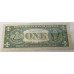 UNITED STATES OF AMERICA 1969 . ONE 1 DOLLAR BANKNOTE . ERROR . MIS-MATCHED SERIALS